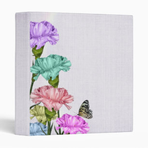 Pastel Bouquet Binder