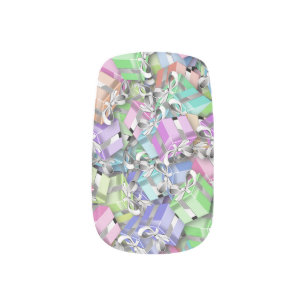 pastel boxes minx nail art