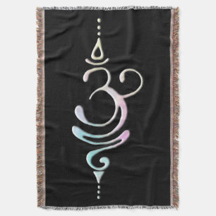 Pastel Breathe Throw Blanket