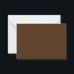 Pastel Brown,Pine Cone,Puce, Advice Card<br><div class="desc">Flat Advice Card</div>