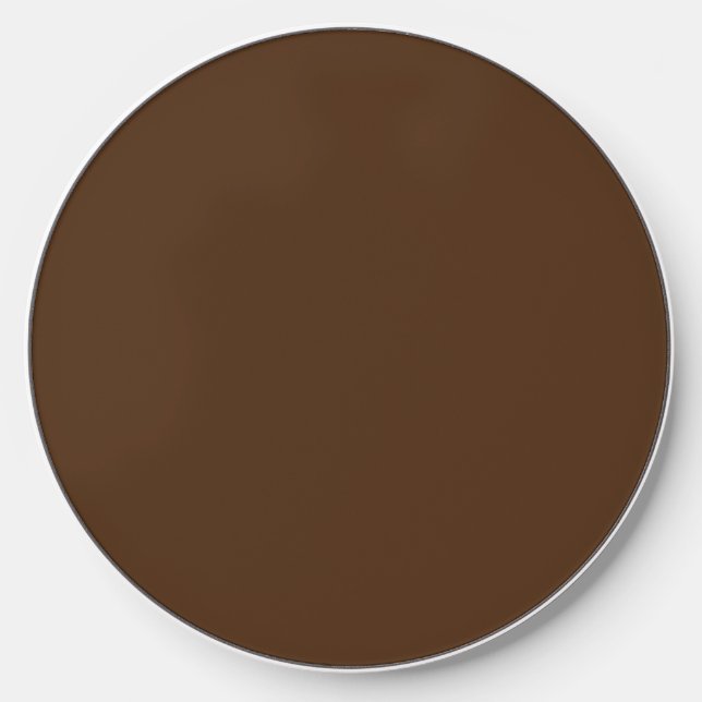 Pastel Brown,Pine Cone,Puce Wireless Charger (Front)