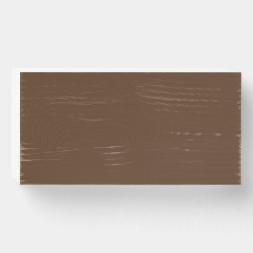 Pastel BrownPine ConePuce Wooden Box Sign