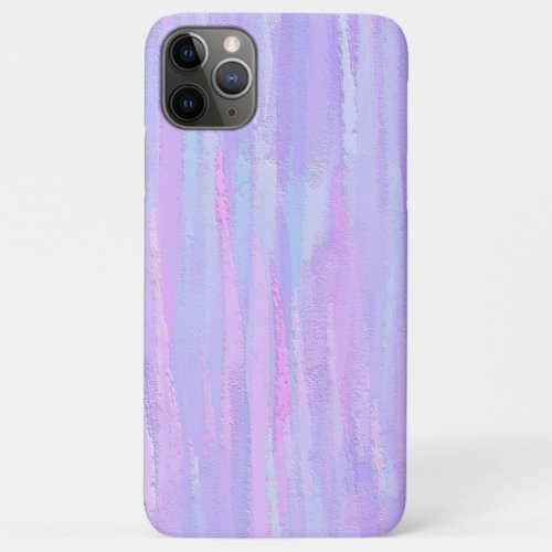 Pastel Brush Strokes iPhone 11 Pro Max Case