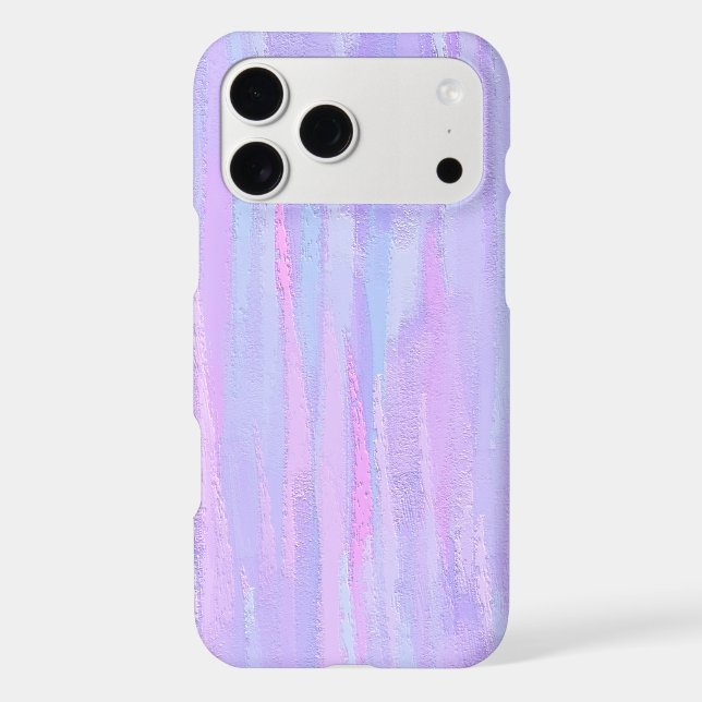 Pastel Brush Strokes Iphone Case (Back)