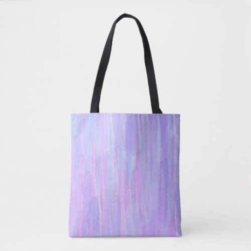 Pastel Brush Strokes Tote Bag