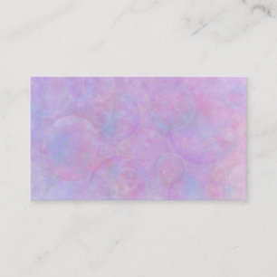 Pastel Bubbles Business Card