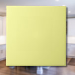 Pastel Buttercup Solid Color | Classic | Elegant Ceramic Tile<br><div class="desc">Pastel Buttercup Solid Color | Classic | Elegant | Trendy | Stylish | Gift</div>