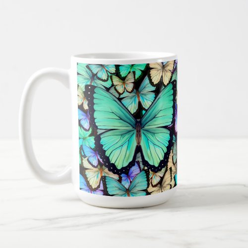 Pastel Butterflies Coffee Mug