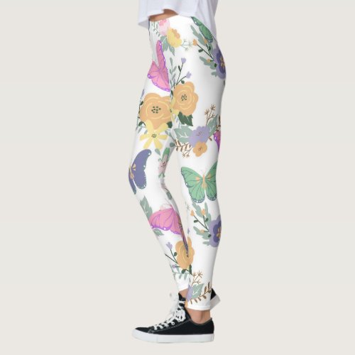 Pastel Butterflies Leggings