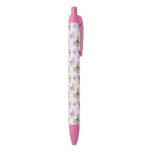 pastel butterflies pen