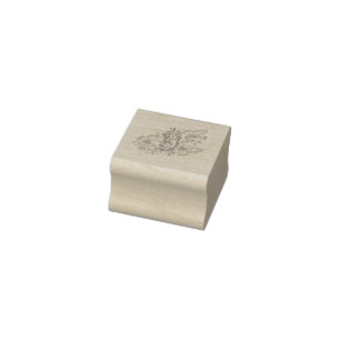 Pastel Butterfly Birthday Garden  Rubber Stamp