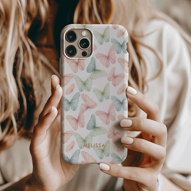 Pastel Butterfly Case-Mate iPhone Case (Creator Uploaded)