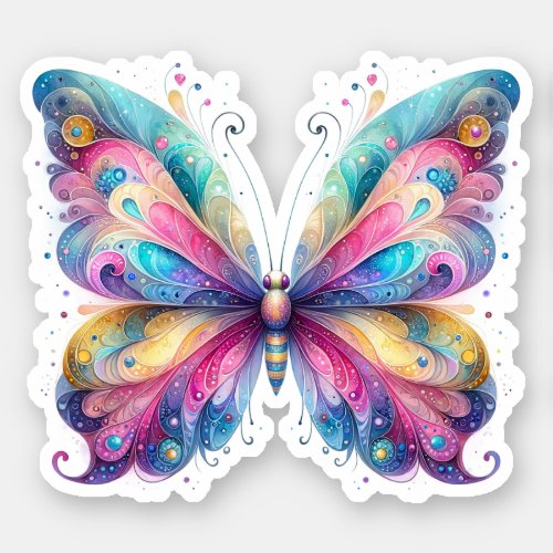 Pastel Butterfly Decal Stickers