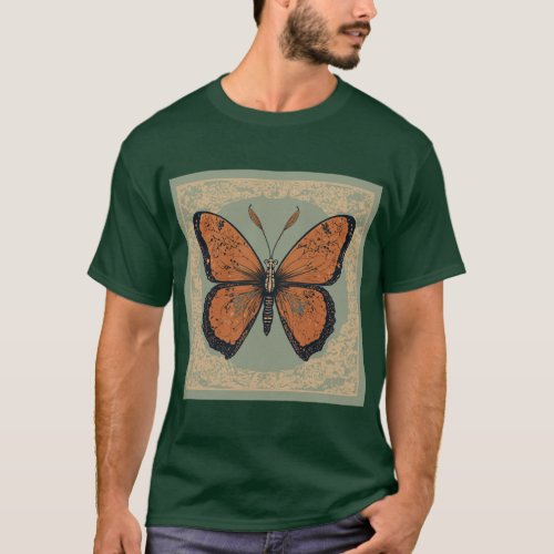 Pastel Butterfly Garden Party Vintage_Inspired  T_Shirt