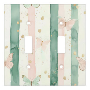 Pastel Butterfly Harmony Light Switch Cover