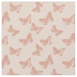 Pastel butterfly pattern fabric