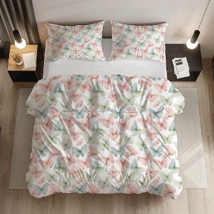 Pastel Butterfly Pillow Case