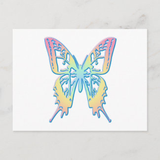 Pastel Butterfly Postcard