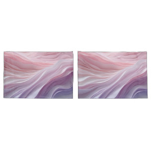 Pastel Calming Wave Pattern Pillow Case