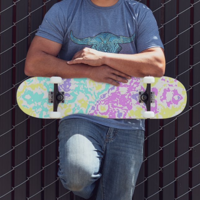 Pastel Camo Skateboard (Outdoor 3)