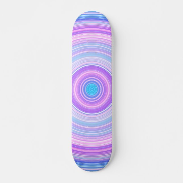 Pastel Candy Colored   Skateboard (Front)