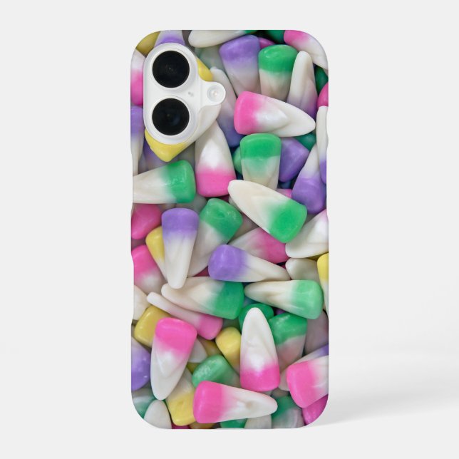 Pastel Candy Corn Iphone Case (Back)