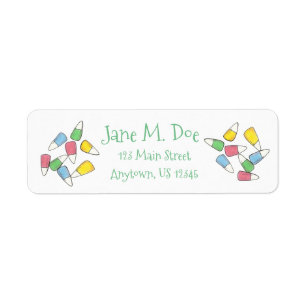 Pastel Candy Corn Spring Easter Basket Candy Label