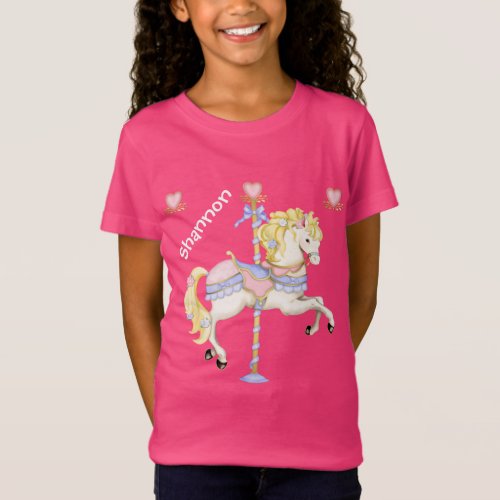 Pastel Carousel Pony T_Shirt