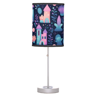 Pastel Castles Dreamy Fairy Tale Table Lamp