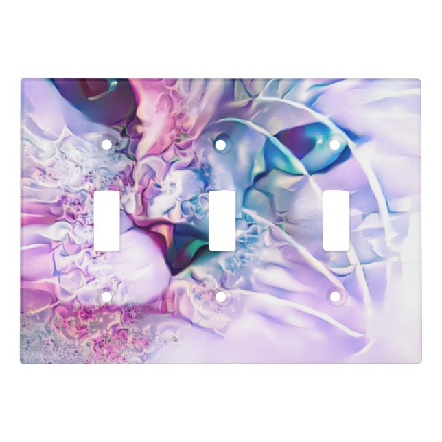 Pastel Cat Dreamscape  Light Switch Cover (Front)