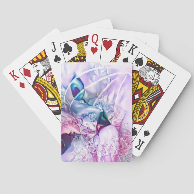 Pastel Cat Dreamscape  Poker Cards (Back)