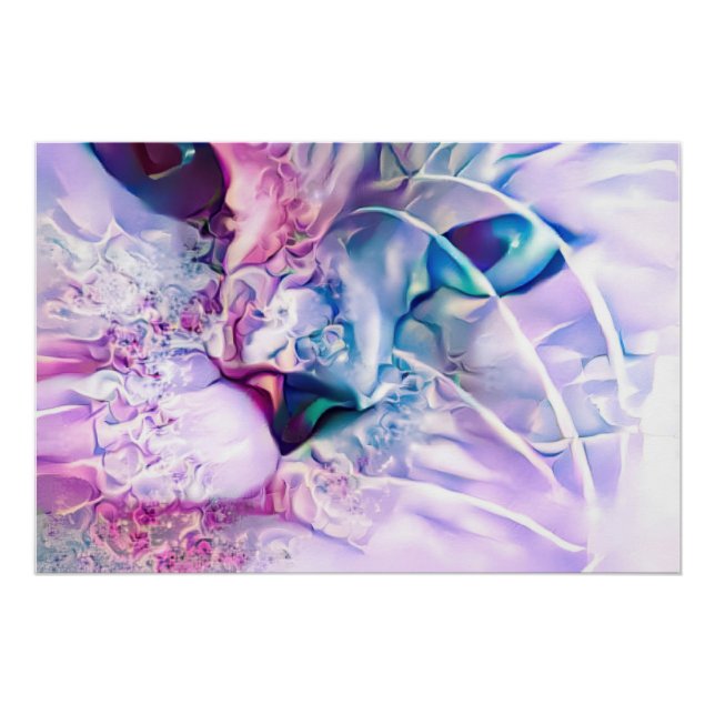 Pastel Cat Dreamscape  Poster (Front)