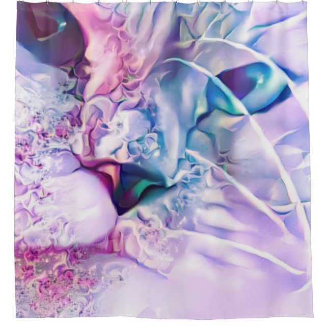 Pastel Cat Dreamscape  Shower Curtain (Front)