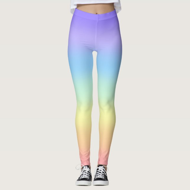Pastel Chakra Leggings (Front)