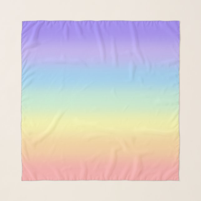 Pastel Chakras Scarf (Front)