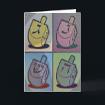 Pastel Chanukah Card<br><div class="desc">Pastel Chanukah Card with message inside! Can be customized and personized to send to your family and friends for Hannukah!</div>