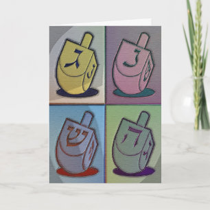 Pastel Chanukah Card