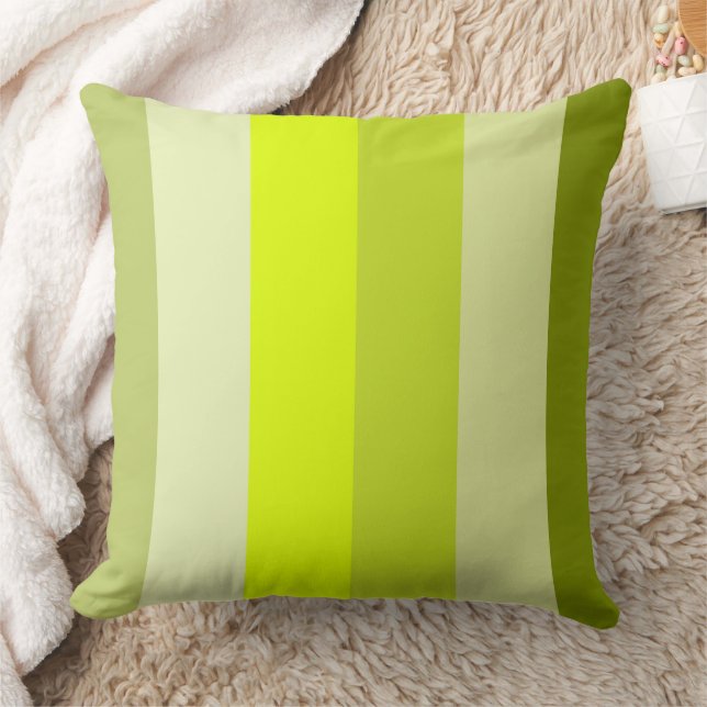 Pastel Chartreuse Color Palette Combinations  Throw Pillow (Blanket)