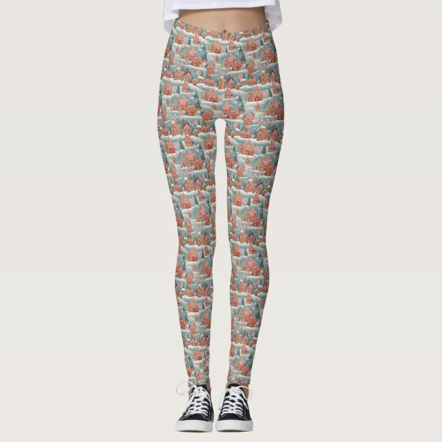 Pastel Cheer Leggings (Front)