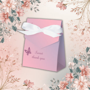 pastel cherry blossom sakura wedding  favor boxes