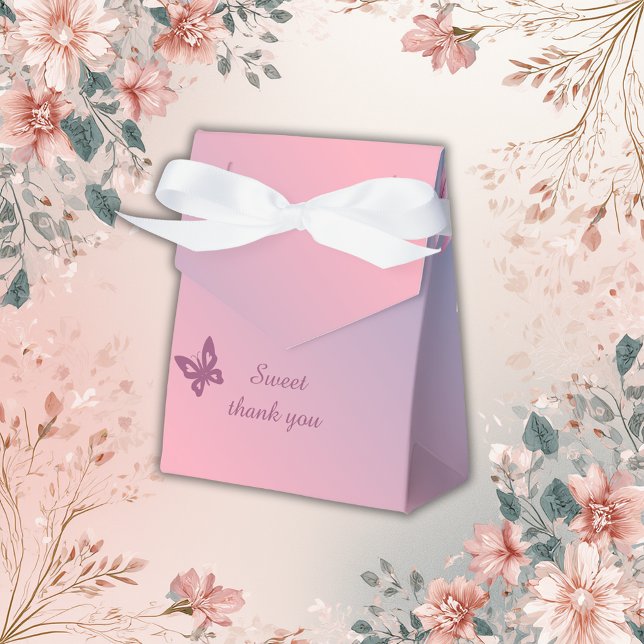 pastel cherry blossom sakura wedding  favor boxes (Creator Uploaded)