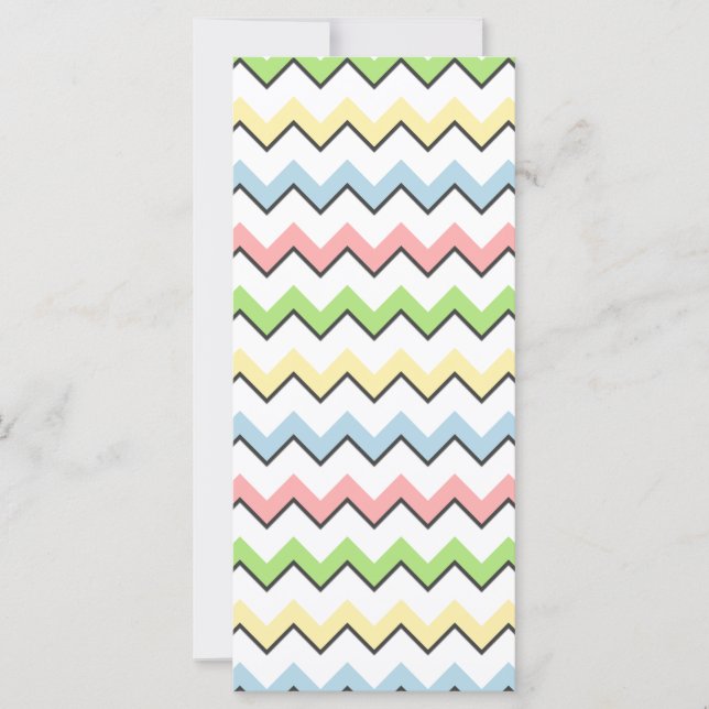 Pastel Chevron-Drop Shadow by Shirley Taylor (Front)