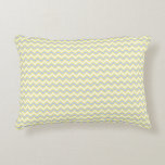 Pastel Chevron Pattern Accent Pillow