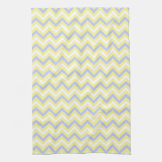 Pastel Chevron Pattern Kitchen Towel