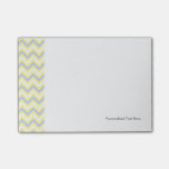 Pastel Chevron Pattern Post-it Notes