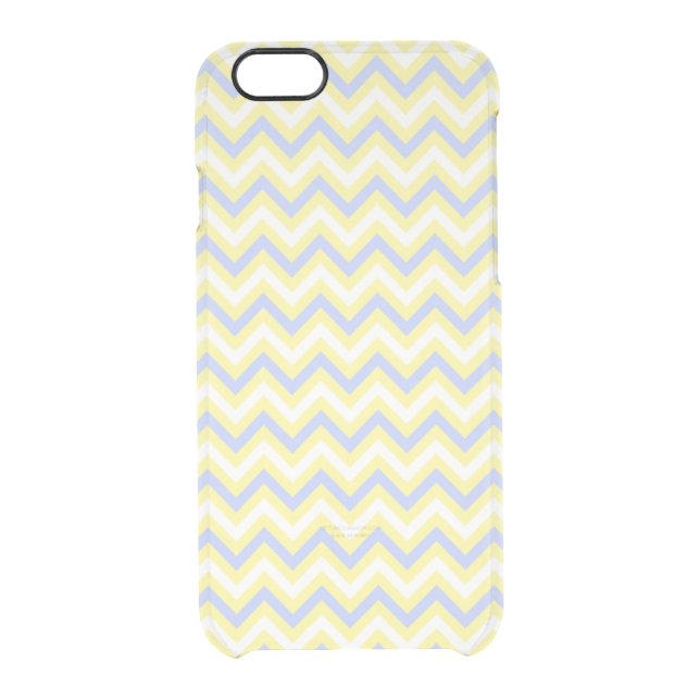 Pastel Chevron Pattern Uncommon iPhone Case (Back)