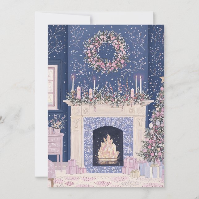 Pastel Christmas Card (Front)
