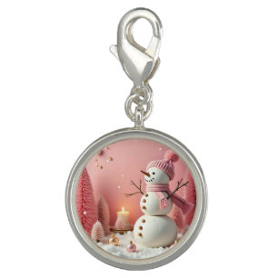 Pastel Christmas - Charm - Silver Plated
