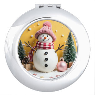 Pastel Christmas - Compact Mirror