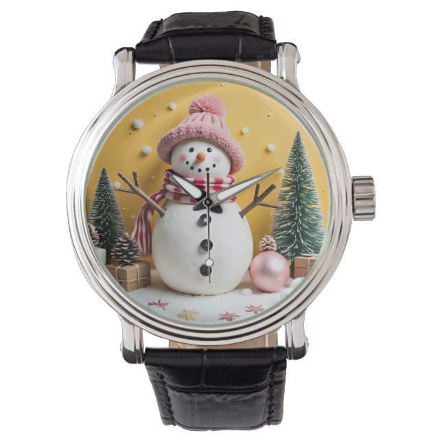 Pastel Christmas - eWatch Watch (Front)